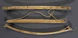 Item number: Fry0206 Item Number: Fry0206 Category: Drill - Bow Drill Materials: Walrus ivory Description: Eskimo bow drills, partially decorated, made for use with a mouthpiece and bit.