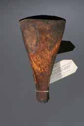 Item number: Fry0023 Item Number: Fry0023 Category: Shovel Period: 1850-1875 Materials: Bone Description: Small snow shovel, made of bone.