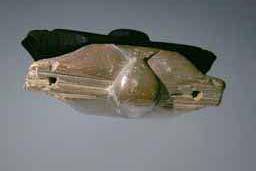 Item number: Fry0007 Item Number: Fry0007 Category: Effigy Period: 1850-1875 Materials: Hardwood Description: Hunting charm, to be tied in place in the bow of a umiak, to