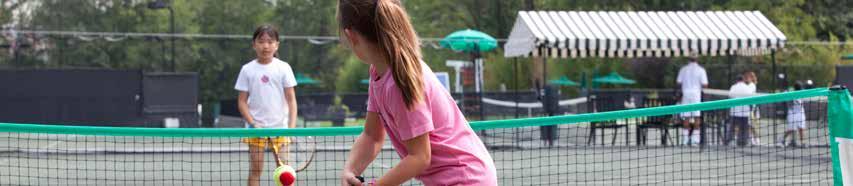 TENNIS FESTIVAL ACTIVITIES SAMPLE GAMES Bull s-eye Hng hoops nd/or bnners t different heights ginst bck fence nd hve plyers serve or drop-hit blls t trgets.