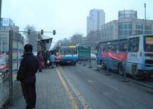 Hanzhou: Two dedicated bus lanes are under operation while two full BRT routes will be implemented by 2006.