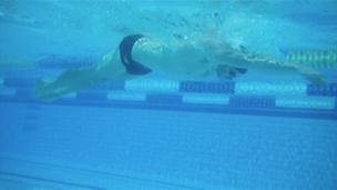 Breaststroke pull with fly kick is a good way to strengthen your pull.