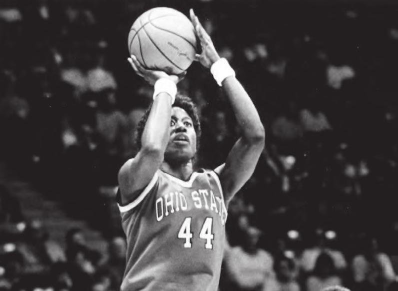 The talented forward captured Big Ten freshman of the year and second team All-Big Ten laurels in 1985.