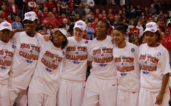 2007-08 OHIO STATE BUCKEYES Big Ten Champions Ohio State claimed its fourth-consecutive Big Ten crown and made its sixth-straight appearance in the NCAA tournament in 2007-08.