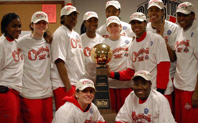 2006-07 OHIO STATE BUCKEYES Big Ten Champions Ohio State claimed its third-consecutive Big Ten crown and made its fifth straight appearance in the NCAA tournament in 2007.