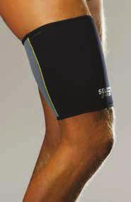 Size: XS, S, M, L, XL, XXL KNEE SUPPORT (SELP6200) Knee Support in 4 mm SBR-neoprene. Provides warmth and support to the knee.