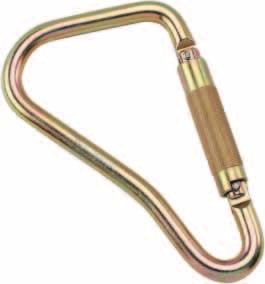 Triple-Action Twist Lock Rated at 26 kn (5,850 lbs.) WT.: 3.4 oz.