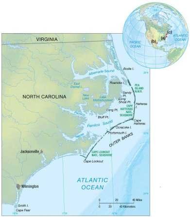 Barrier Islands Extremely long offshore deposits of sand parallel to coast Do not exist along erosional