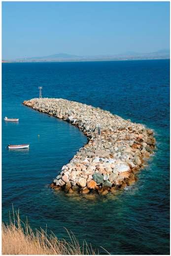 Breakwaters Built parallel to a shoreline Designed to protect harbors