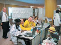 Medical Aid and Security Polyclinics were established at major hotels to prepare for emergencies such as illness.