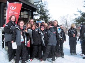 Host Town As part of the Host Town Program, Yamanouchi played host to 69 members of the Alpine Skiing team of SO Team USA, the largest delegation in the Nagano Games.