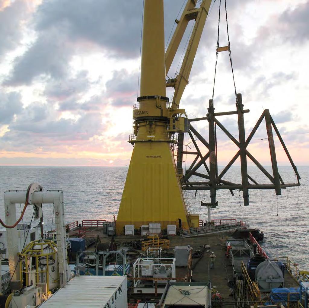 OFFSHORE OPERATIONS Global Diving began providing offshore diving services in the Gulf of Mexico as a subcontractor in support of a drilling rig leg recovery after Hurricane Ivan in 2004.