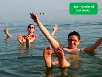 People easily float in the Dead Sea for the same reason. The Dead Sea is extremely salty, and therefore very dense.