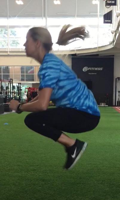 of stacking (i.e. hips, knee, then ankle). Improving your ability to jump high off the ice will improve your ability to jump high on the ice.
