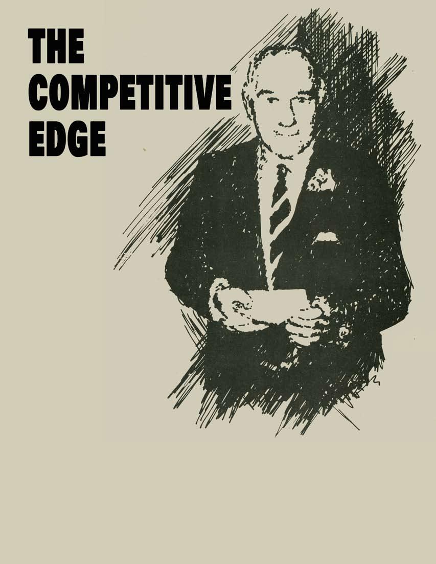 Nathan Appleman Owner of Central Petroleum Company The Competitive Edge is a reprint from the Territorial Magazine, Volume 4, Number 5, 1984.