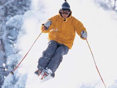 1,550 skiers per day Length of season (2009-2010) = 150 days Ski area
