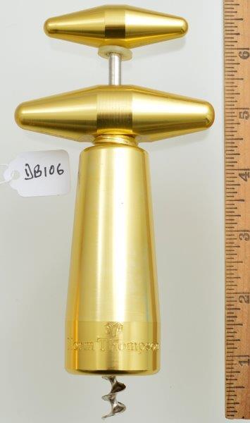 DB106 Gold color corkscrew labeled Norm Thompson for
