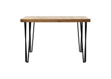 TABLES Bar Tables Hairpin High Table 70 x 70 x 110 cm Black AED 420 White AED 420 Hairpin Bar Table Small