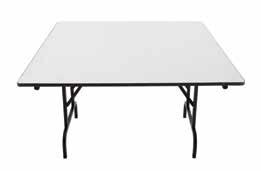 Seats 6-8 Black AED 525 White AED 525 Banquet Table Square -