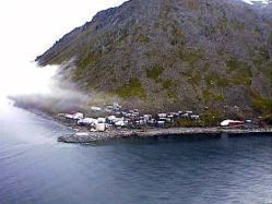 5 miles from Big Diomede Island, Russia, and the international boundary