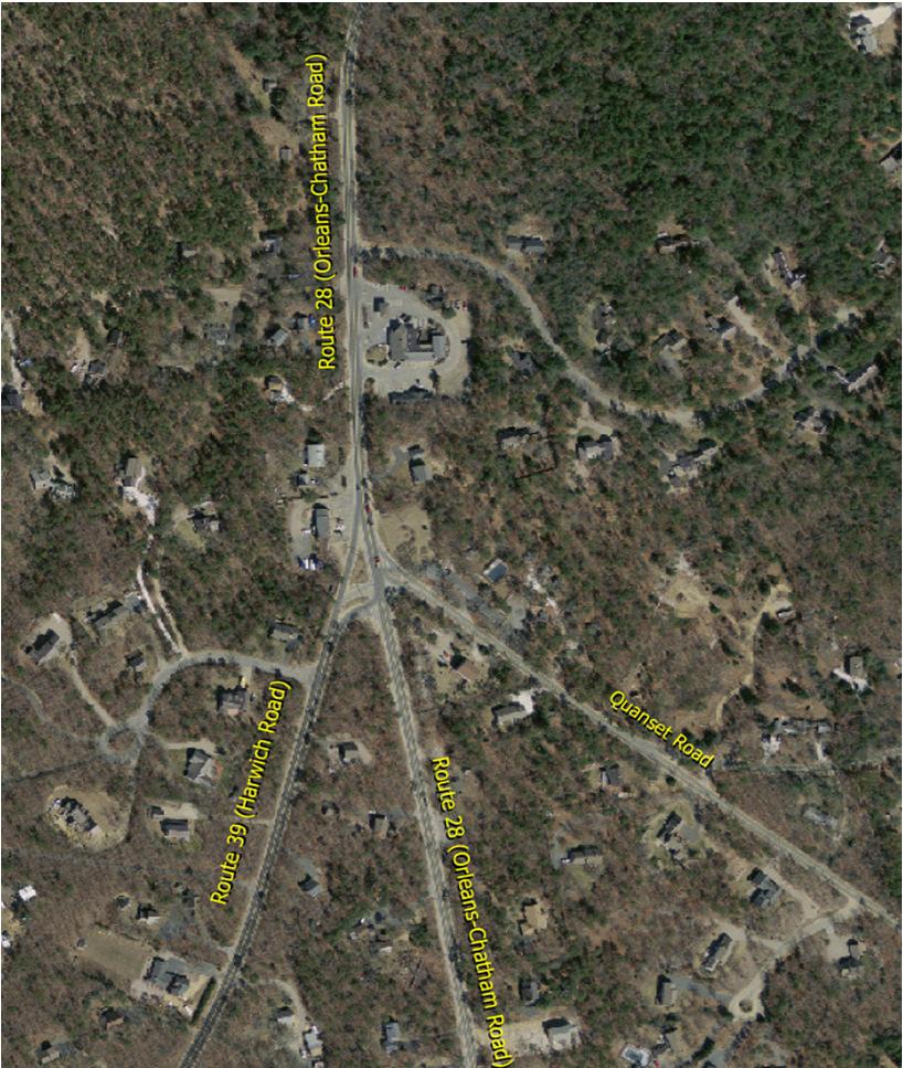 1.0 INTRODUCTION Fay, Spofford & Thorndike (FST) is assisting the Town of Orleans with the preliminary planning for improvements to the Route 28 (South Orleans Road)/Route 39 (Harwich