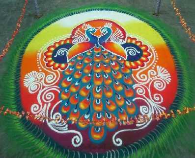 Rangoli competition Sprinkle the earth with colour and make it come alive! Source: homemakeover.in Rangoli is a traditional art work which forms an intrinsic part of India.