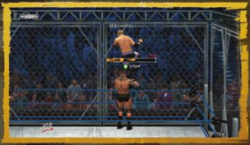 STEEL CAGE MATCH CONTROLS Steel Cage Matches are among the most brutal matches in WWE 12. Superstars are surrounded by four unforgiving walls of chain link fence.