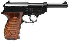This precision model also features a double action trigger and a safety