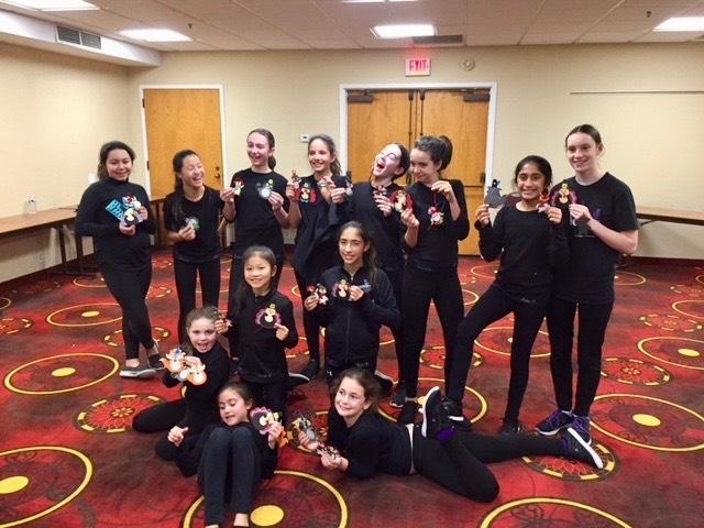 On Friday night of Kalamazoo, the girls had an opportunity to bond as a team doing some arts and crafts and team building exercises. They are now becoming one Chicago Jazz Pre-Juvenile team!
