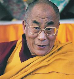 His Holiness The Dalai Lama is against the use of animal