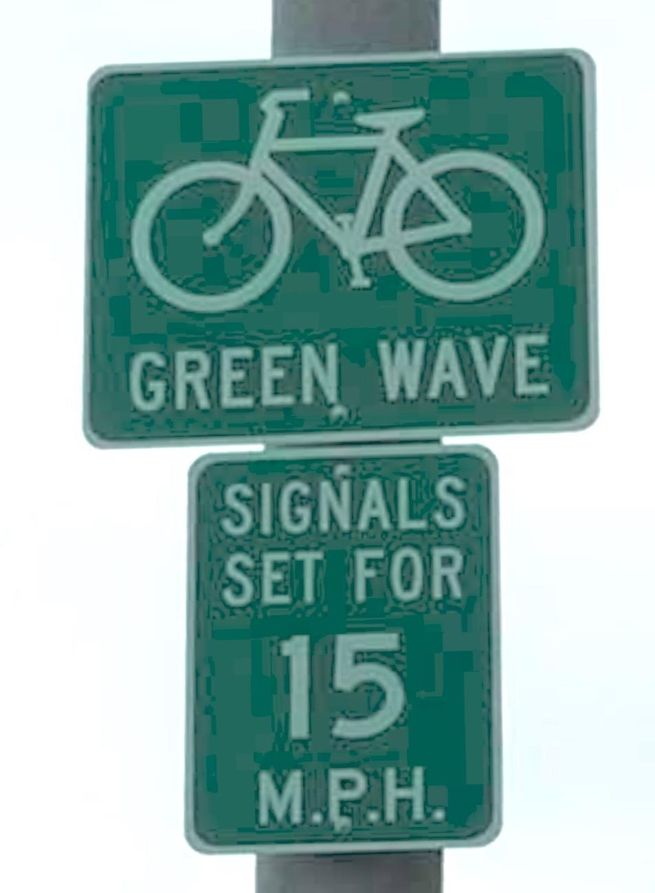 Green Wave SFMTA has set reduced traffic signal speeds using the following criteria: more than
