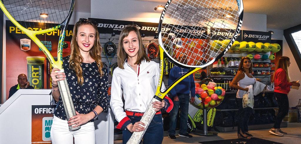 STANDS TENNIS WORLD 0 LEVEL The "Tennis world" area has converted itself in the ideal showcase for the