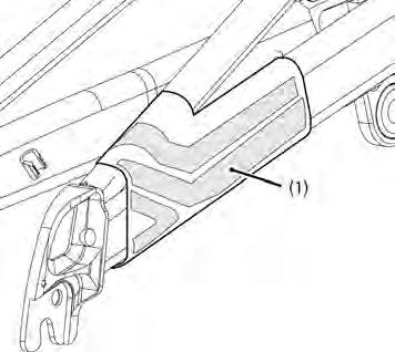 This protector can prevent damage to the chainstay caused by the chain. Figure 25.