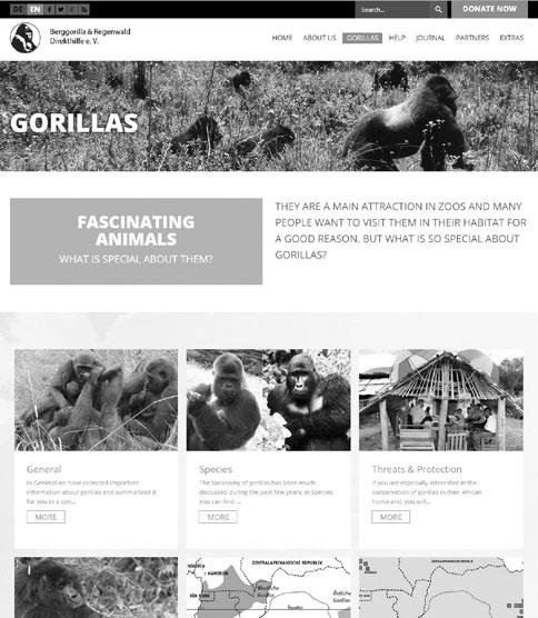 Do you know berggorilla.org? Visit our new site! Subscription to the Gorilla Journal If you become a member, you will receive the journal regularly.