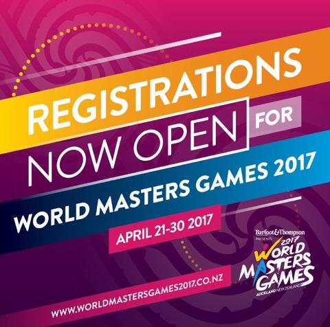 AUKLAND, NEW ZEALAND TO HOST THE WORLD MASTERS GAMES IN 2017 Competition Dates Canoe competition for World Masters Games 2017 (WMG2017) offers each athlete the opportunity to compete in multiple