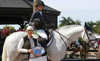 Amateur- Owner Over 35 Hunter championship, presented by Gretchen Hunt, went to