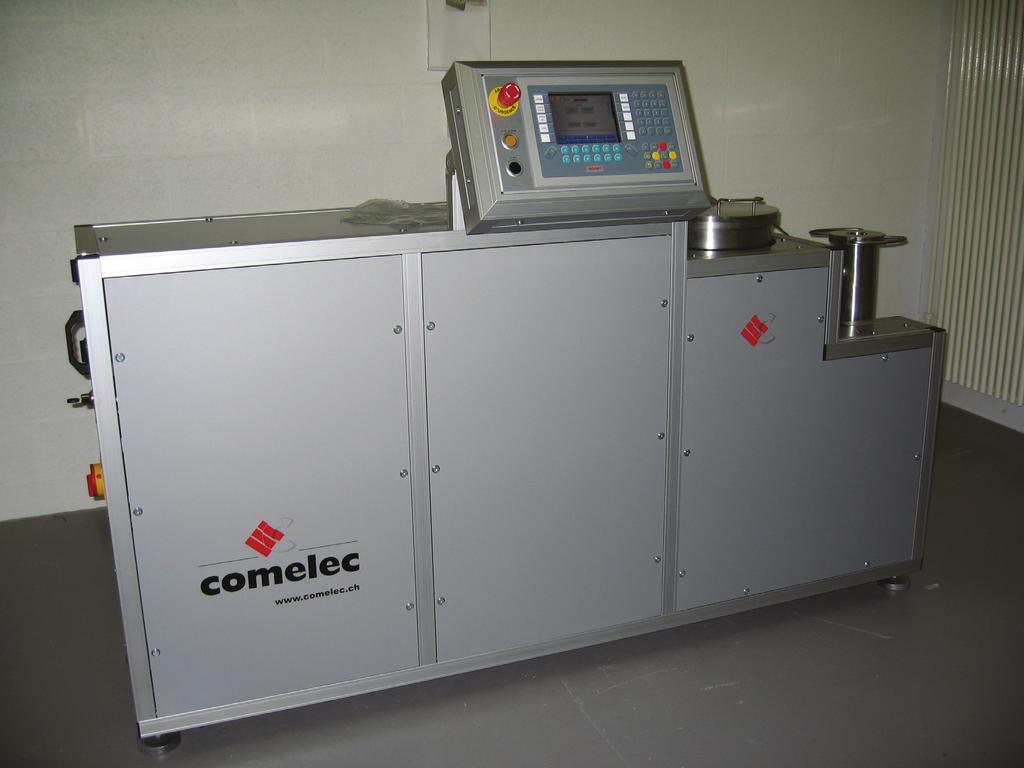 COMELEC C-30-S Parylene Coating System Comelec C-30-S Parylene deposition system Introduction Parylene is a polymere deposited at room temperature in a vacuum chamber (few µb).