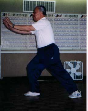 Furthermore, the Cheng style does not allow a dynamic tension to exist between the forward and rear leg. As a result, the Yang stance is much longer than the Cheng stance.