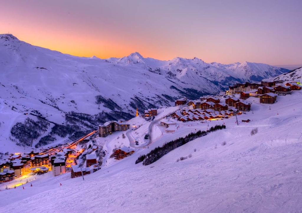 A unique opportunity in the 3 Valleys At 1850 m altitude on the western slopes of the Belleville valley is Les Menuires, one of the most popular resorts of the advantages an integrated functional