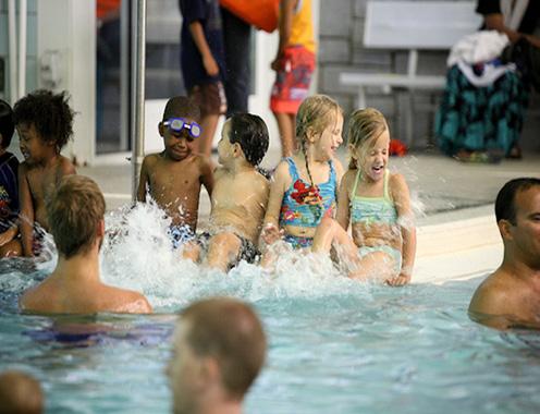 CLASS DESCRIPTIONS continued Level 3 - Stroke Development Swimmers learn to jump into deep water, diving from kneeling and standing, survival float and back float, front and back crawl, and water