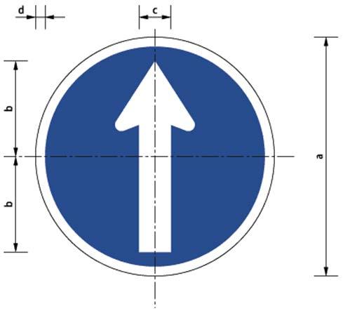 Part 1 Signs 2-11 a : b : c : d : 0 240 80 20 300 100 25 3 120 30 All dimensions are in millimetres unless otherwise specified.