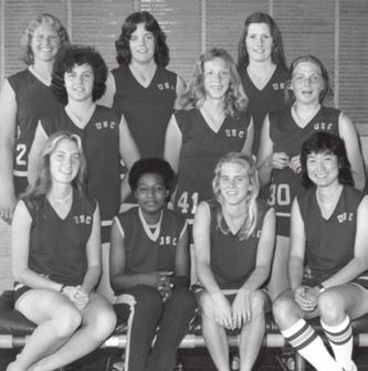 78 PAM AND PAULA MCGEE 1976-77 USC women s basketball,