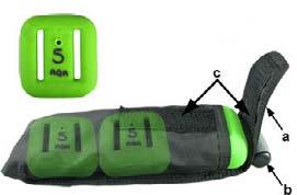 Also, it is strongly recommended that each weight pouch is fully loaded with two separate weight blocks for the 10 lb pouch (load horizontally), three separate weight blocks for the 15 lb pouch (load