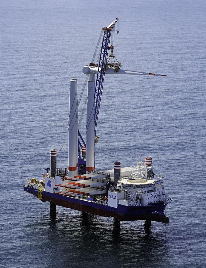 Nobody knows more about offshore wind installation and service Germany Arkona-Becken Südost Offshore Wind Farm (2018) UPCOMING PROJECT SEA CHALLENGER - Transport and installation of 60 Siemens 6MW