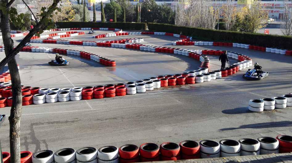 PRICE: 22 /person From 56 /per person (VAT included) 20 min 20 people 4 wheels Kart and helmet 14 years or older Height: 2 15m / Weight: no limit Maximum 10 cars on the track.