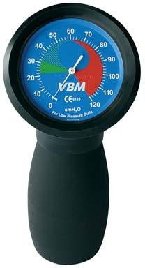 Cuff Pressure Gauges For inflation and pressure control on tracheal tubes with high volume, low pressure cuffs Pocket