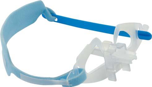 The Rescuefix allows a fixation without the use of adhesives as the integrated clamp fixes the tube safely and quickly.