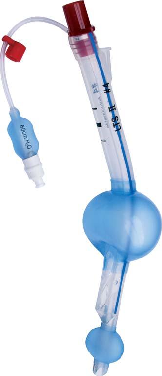 with Drain Tube The additional Drain Tube increases aspiration protection as esophageal pressure can be released and gastric content can be suctioned by a catheter.