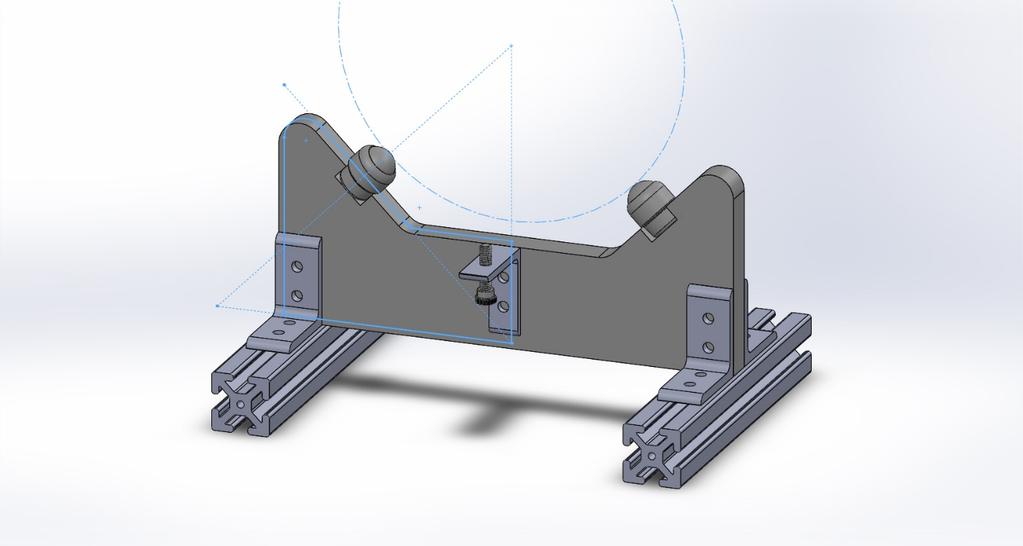 Fig 5: LRAUV Support Chock assembly,