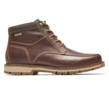ROCKPORT - Centry 8-12 (half sizes Brown Hydro-Shield waterproof leather upper. Rubber outsole, EVA midsole.